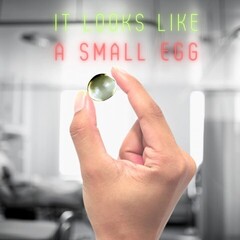 Лубрикант DRAGON BALL на масляной основе в виде 2-х шариков с охлаждающе-разогревающим эффектом.