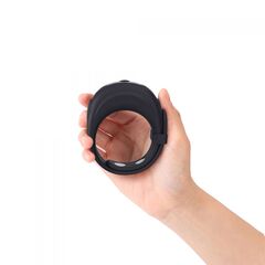 Черное эрекционное виброкольцо Fit Vibe Ring - 