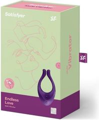Фиолетовый многофункциональный стимулятор для пар Satisfyer Partner Multifun 1 - 