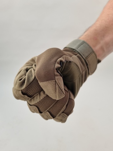 Тактические перчатки Hawk - олива