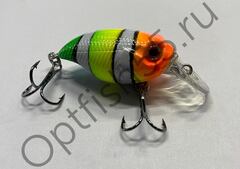 Воблер Rosy Down Raven 55F 55мм, 5,3гр, загл.0,5-1,0м