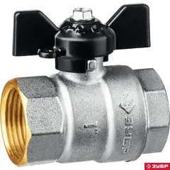 ЗУБР d 1?, ручка ?бабочка?, ?мама-мама?, полнопроходной шаровой кран (51323-1)