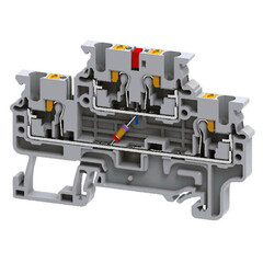 Клемма Push-IN/ с диодной схемой LD1 /0,2-2,5мм2/1А/1000V