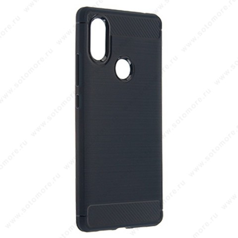 Накладка Carbon 360 силиконовая для Xiaomi Mi 8 SE синий