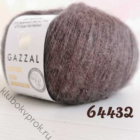 GAZZAL SUPER KID MOHAIR 64432, Графит