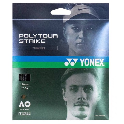 Струны Yonex POLY TOUR STRIKE POWER BLACK (1.2мм / 12м)