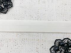 Резинка бельевая (окантовочная) матовая, ш. 2 см, кремовый