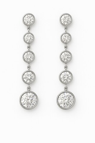 Серьги CRYSTALS LINES