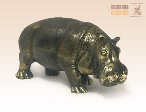 статуэтка Бегемот - Гиппопотам