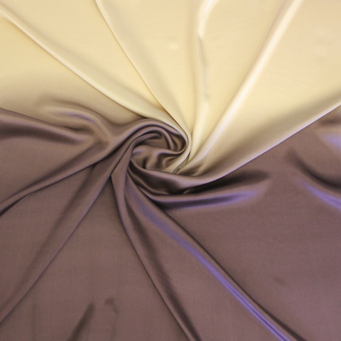 Шелковый платок батик Шоколад со сливками 90x90 см