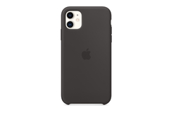 Силиконовый чехол для iPhone 11, Silicone Case Black (MWVU2ZM/A)