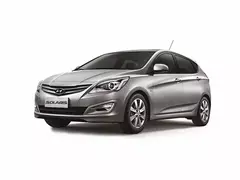 Стекла фар HYUNDAI Solaris (2014-2017) L