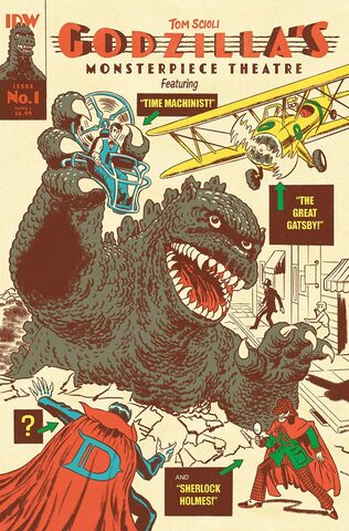 Godzilla Monsterpiece Theatre #1 (Cover A)