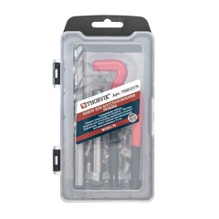 Thorvik TRIS12175 Набор для восстановления резьбы M12x1.75, 15 предметов 53180