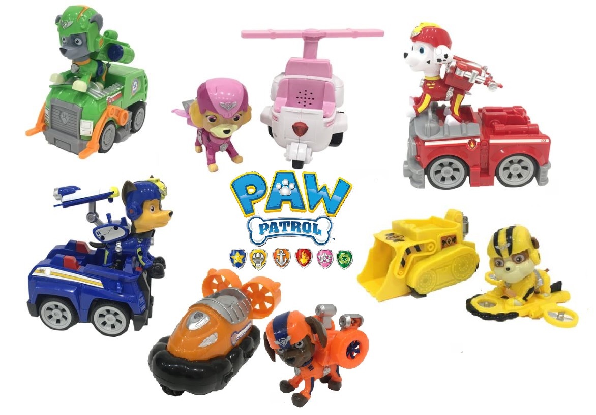 Щенки спасатели Воздушные спасатели на машинках — Paw Patrol car