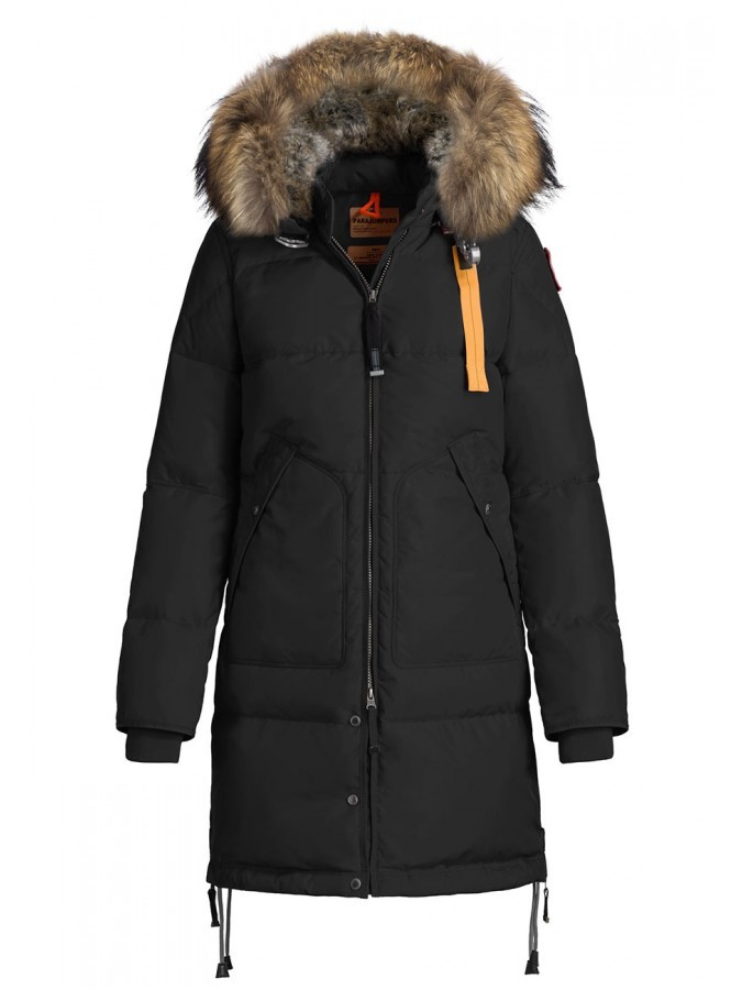 Пуховик Parajumpers Long Bear Black (Чёрный)