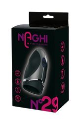 Черный вибромастурбатор NO.29 RECHARGEABLE PENIS HEAD VIBE - 