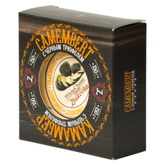 Zhukovka Сыр Камамбер с черным трюфелем White Cheese from Zhukovka 50% мдж, 150г