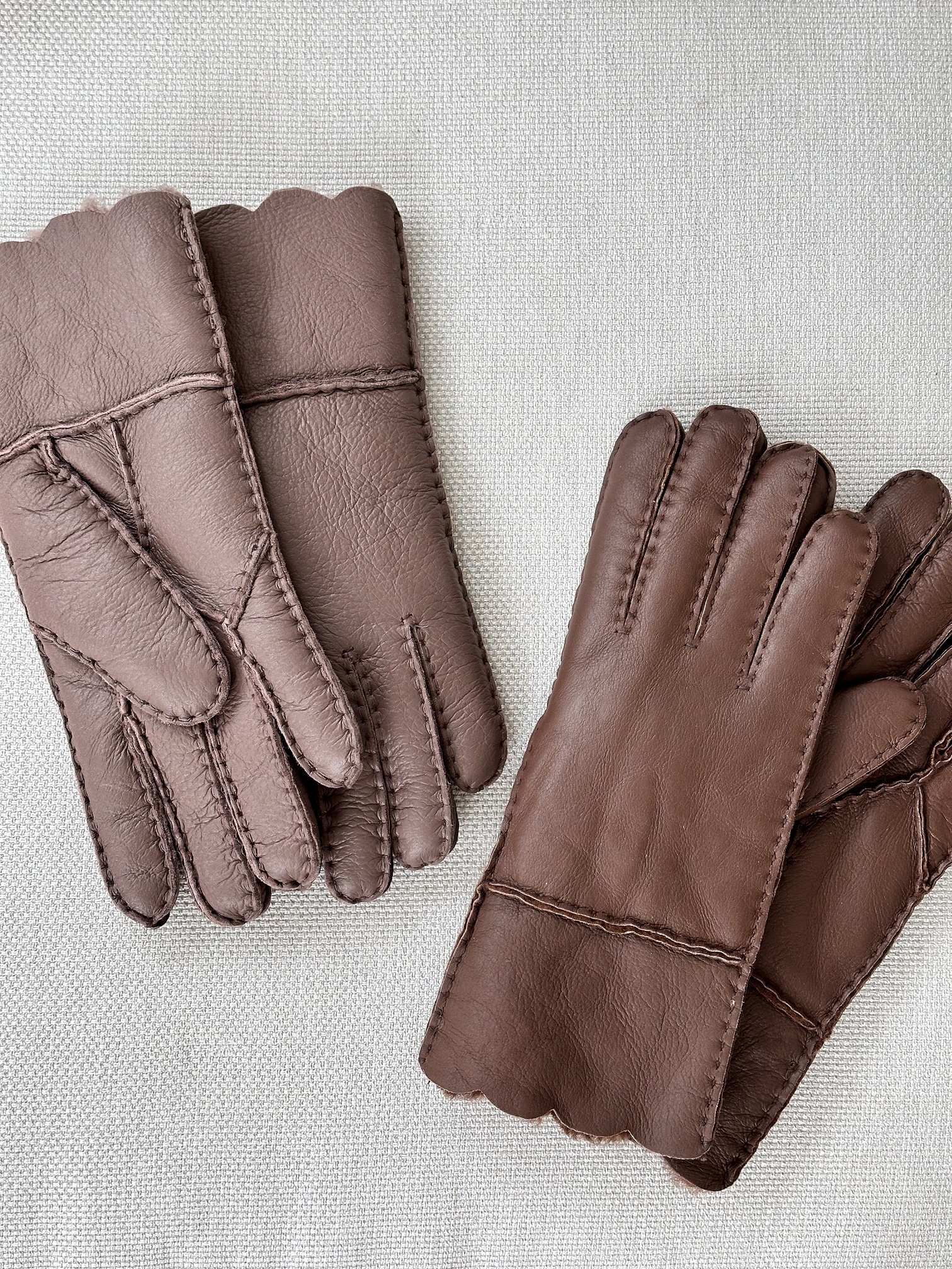 Перчатки, UNO, Handcraft (какао)