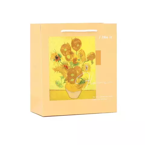 Hədiyyə paketi\ подарочный пакет \  gift bag Van Gogh yellow