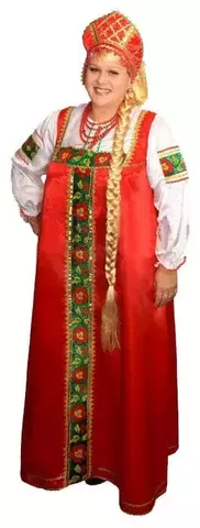 Национальный карнавальный костюм Марфа