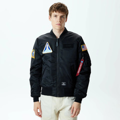 Бомбер Alpha Industries NASA MA-1 Bomber Jacket Gen II Black (Черный)