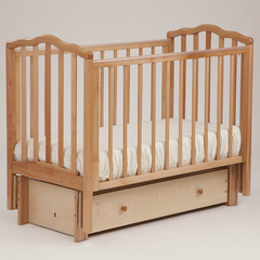 АБ 19.3  "Жасмин" кровать детская  маятниковая  продольная (махагон)