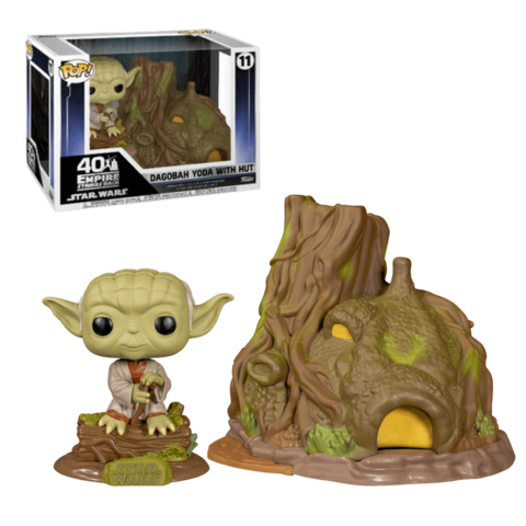 Funko POP! Star Wars: Dagobah Yoda with Hut (11)