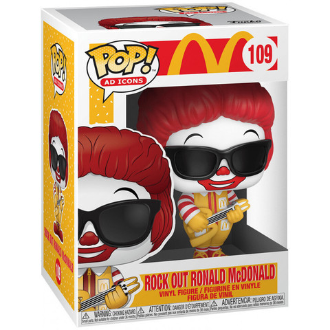 Funko POP! McDonalds: Rock Out Ronald (109)