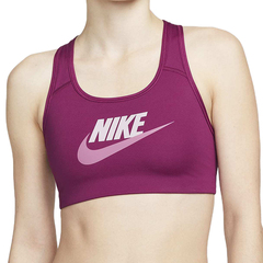 Бюстгальтер спортивный Nike Medium-Support Graphic Sports Bra W - sangria/plum fog/light bordeaux