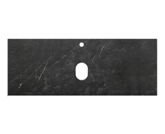 BelBagno KEP-120-MNO Столешница из керамогранита 1204x462 KEP-120-MNO Marmo Nero Opaco фото