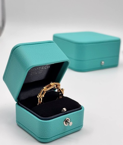 Кольцо цепь Tiffany
