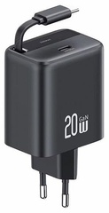 Зарядное устройство Usams CC233 YC Series USB Type-C черный