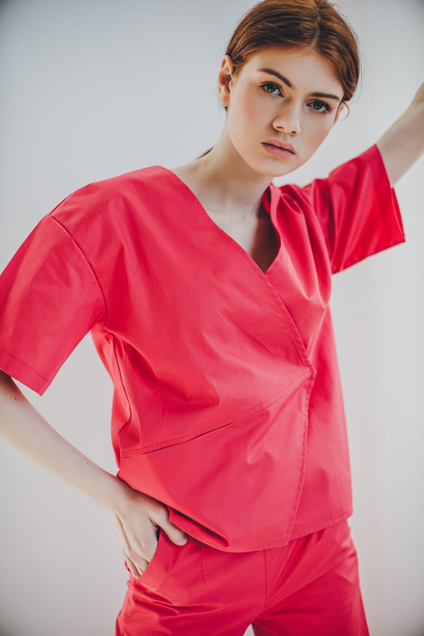Блуза медицинская женская М295