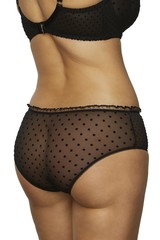 Трусы-слипы с бархатными точками KINGA 762/1-P FLIRTY