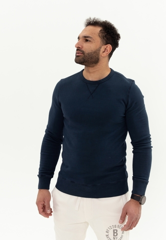 Свитшот Bowery NYC однотонный Mood Indigo