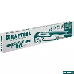 KRAFTOOL PANZER-90, №3, 2?, 560 мм, трубный ключ с прямыми губками (2734-20)