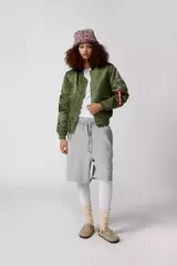 Бомбер Alpha Industries MA-1 W Sage Green (Зеленый)