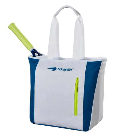 Сумка теннисная женская Wilson US Open Team Tote Bag 2024 White/Blue