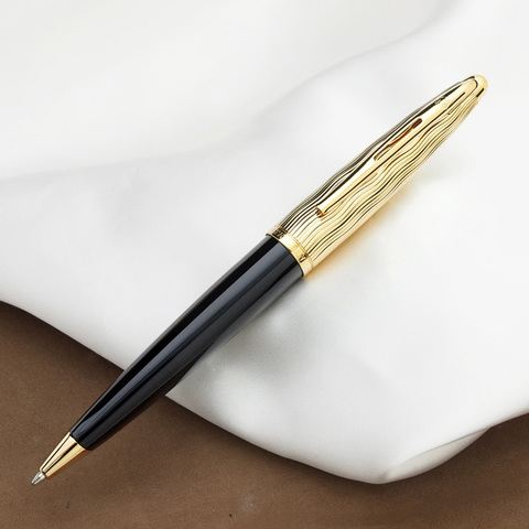 Шариковая ручка Waterman Carene Essential, цвет: Black GT, стержень: Mblue123