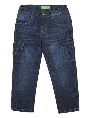 854-008 брюки для мальчиков, темно-синие