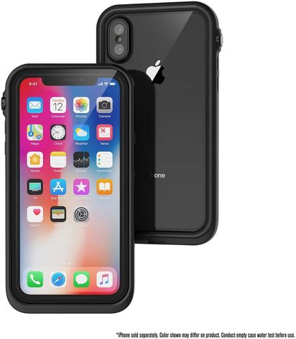 Водонепроницаемый чехол Catalyst Waterproof Case for iPhone Xs, черный (Stealth Black)