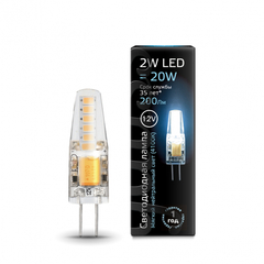 Лампа Gauss LED G4 12V 2W 200lm 4100K 207707202