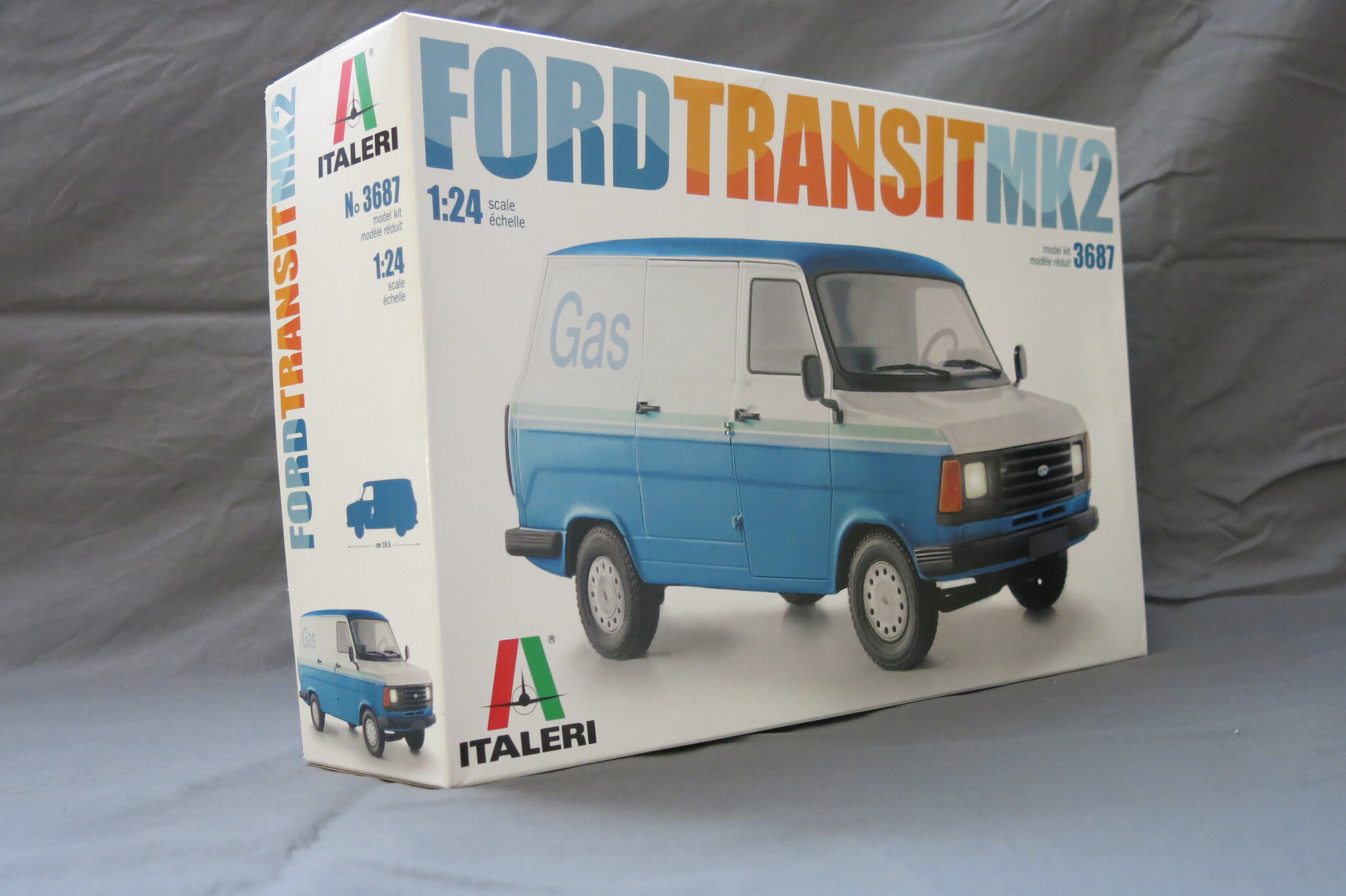 Сборная модель FORD TRANSIT MK2 italeri 1/24 – купить по лучшей цене с  доставкой по Новосибирску и России | Интернет-магазин мотозапчастей Moto-Nsk