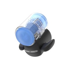 Инновационный робот-мастурбатор Black Knight с массажем бусинами от Amovibe