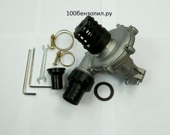 Насадка (Помпа) для бензокосы, триммера  для перекачивания жидкости (диаметр штанги 26мм, вал 9 зуб.)