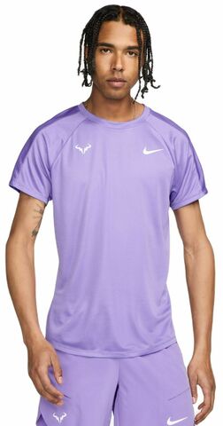 Теннисная футболка Nike Rafa Challenger Dri-Fit Tennis Top - space purple/white