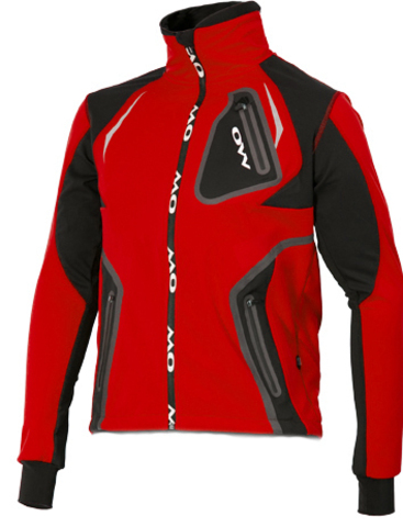 Лыжная разминочная куртка One Way - Carnic red унисекс