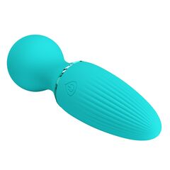 Аквамариновый мини-wand Dwayne - 12 см. - 