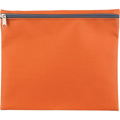 Папка-конверт Attache Fantasy на молнии А5 оранжевая 0,15 мм